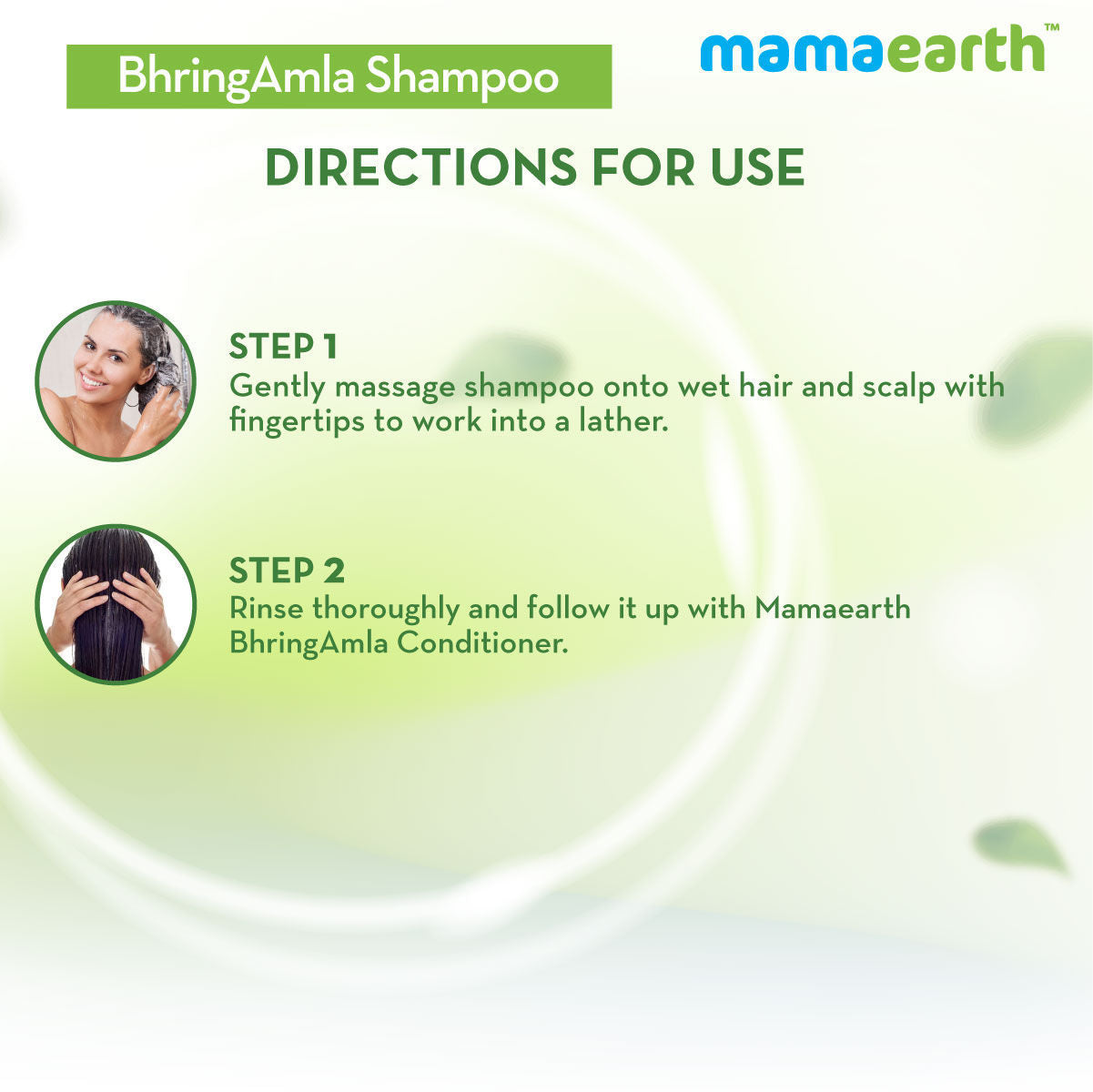 Mamaearth BhringAmla Shampoo and Conditioner Combo (250 ml each)