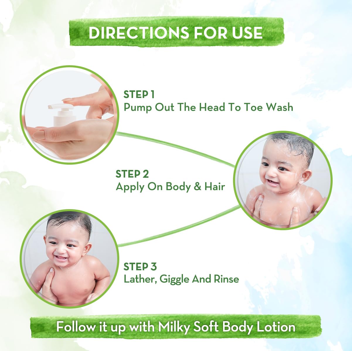 Mamaearth Baby Milky Soft head to Toe Wash with Oats, Milk and Calendula - 400 ml