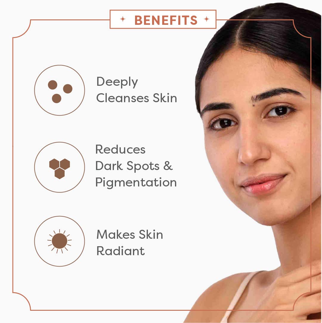 Ayuga Gentle Cleansing 5% Kumkumadi Skin Radiance Face Wash with Saffron & Lotus Extracts - 100 ml