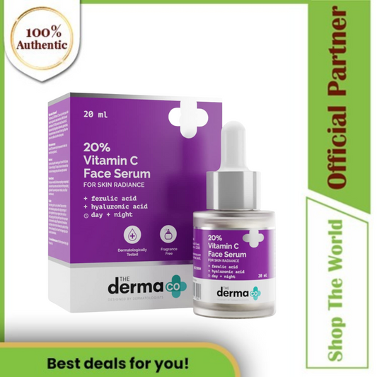 The Derma Co Skin Radiance 20% Vitamin C Face Serum, 20 ml
