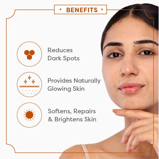 Ayuga Skin Brightening 100% Chandanam Face Oil with Sandalwood & Turmeric - 15 ml