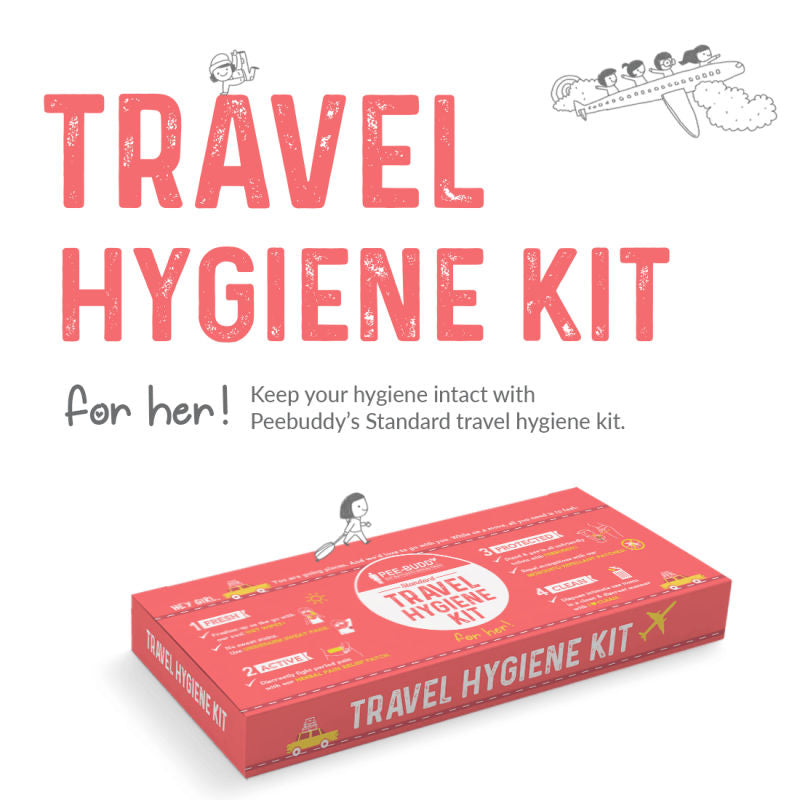 PeeBuddy Standard Travel Hygiene Kit For Her