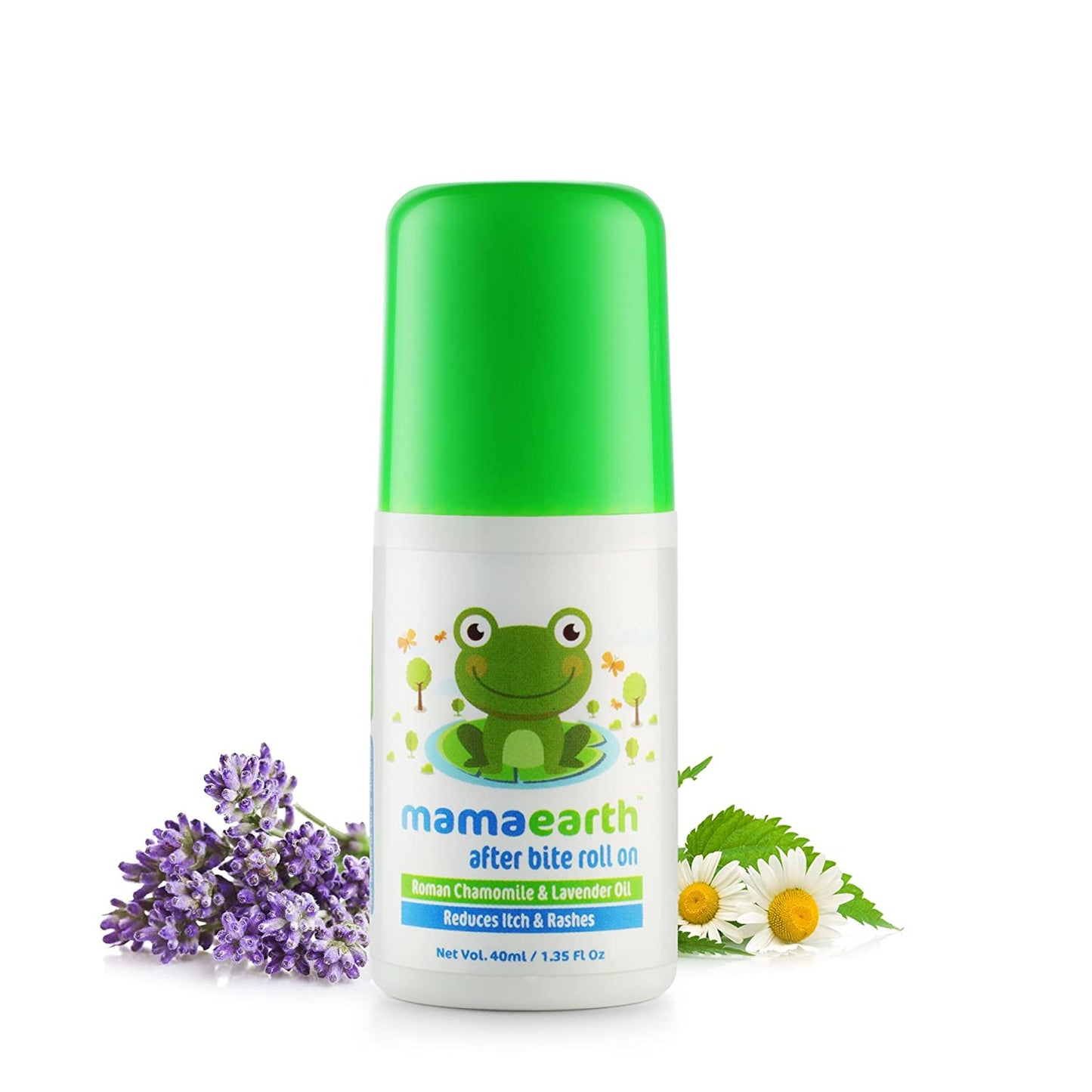 Mamaearth After Bite Roll On with Roman Chamomile & Lavender Oil for Kids and Babies, 40ml