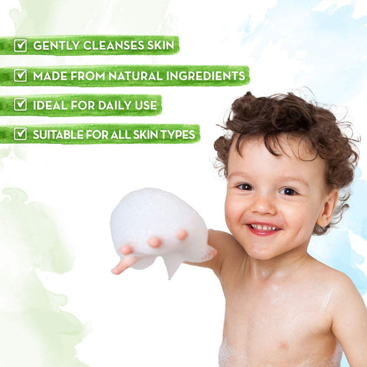 Mamaearth Body Wash For Kids with Strawberry and Oat Protein for age 2+ years - 300 ml