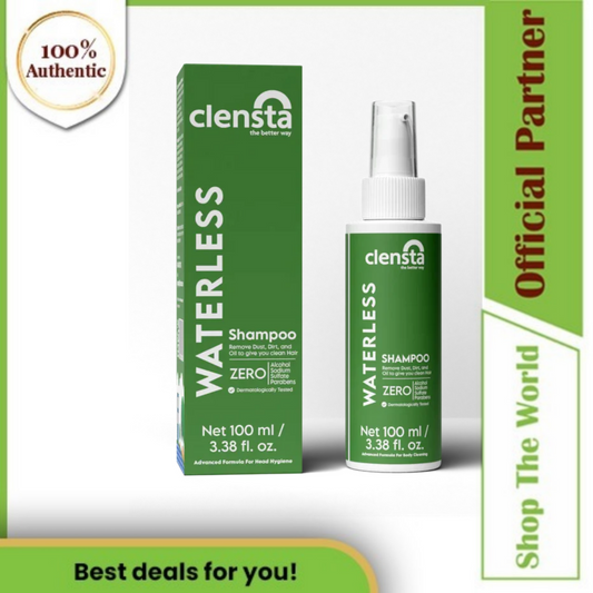 Clensta Waterless Hair Shampoo with Advanced Formula - 100 ml