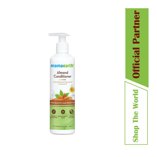 Mamaearth Almond Conditioner with Almond Oil & Vitamin E for Healthy Hair Growth - 250 ml